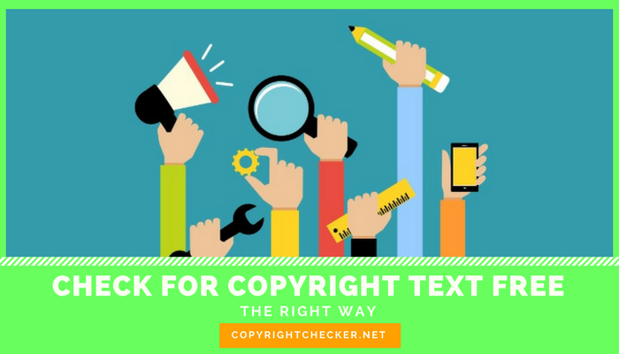 copyright checker free